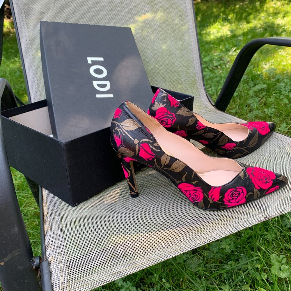 New Listing: "Lodi" Leather Stiletto-Heel Shoes